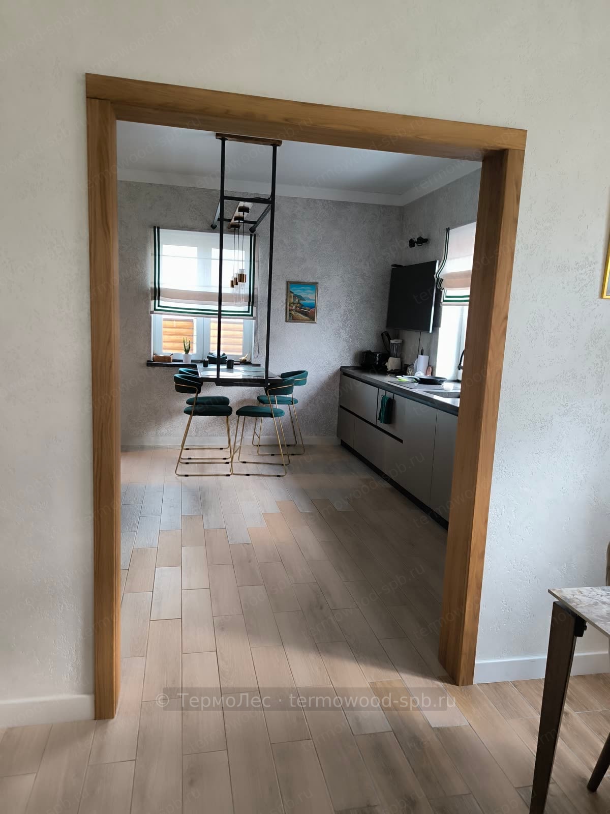 Погонаж из термодерева