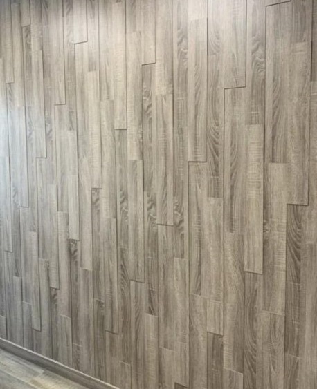 Стеновая панель из термодуба 135 мм