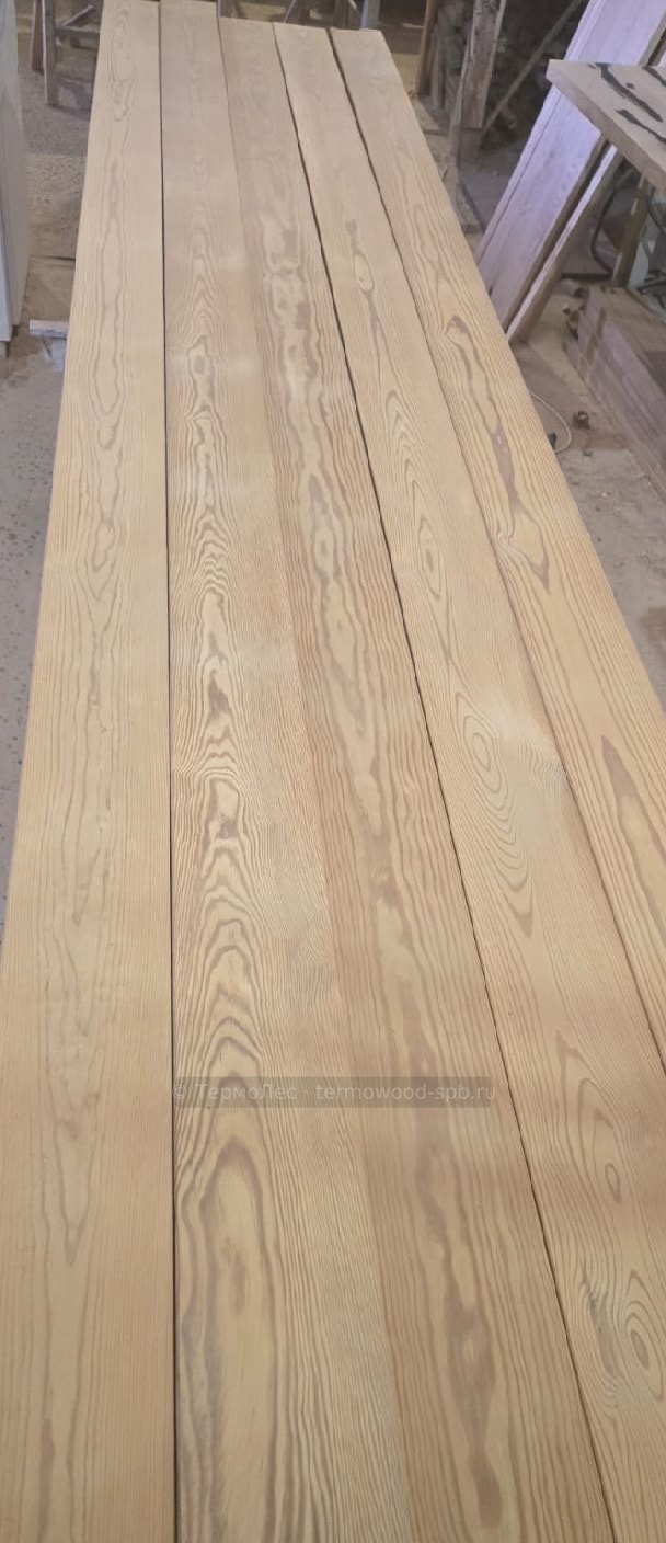 Террасная доска из термососны