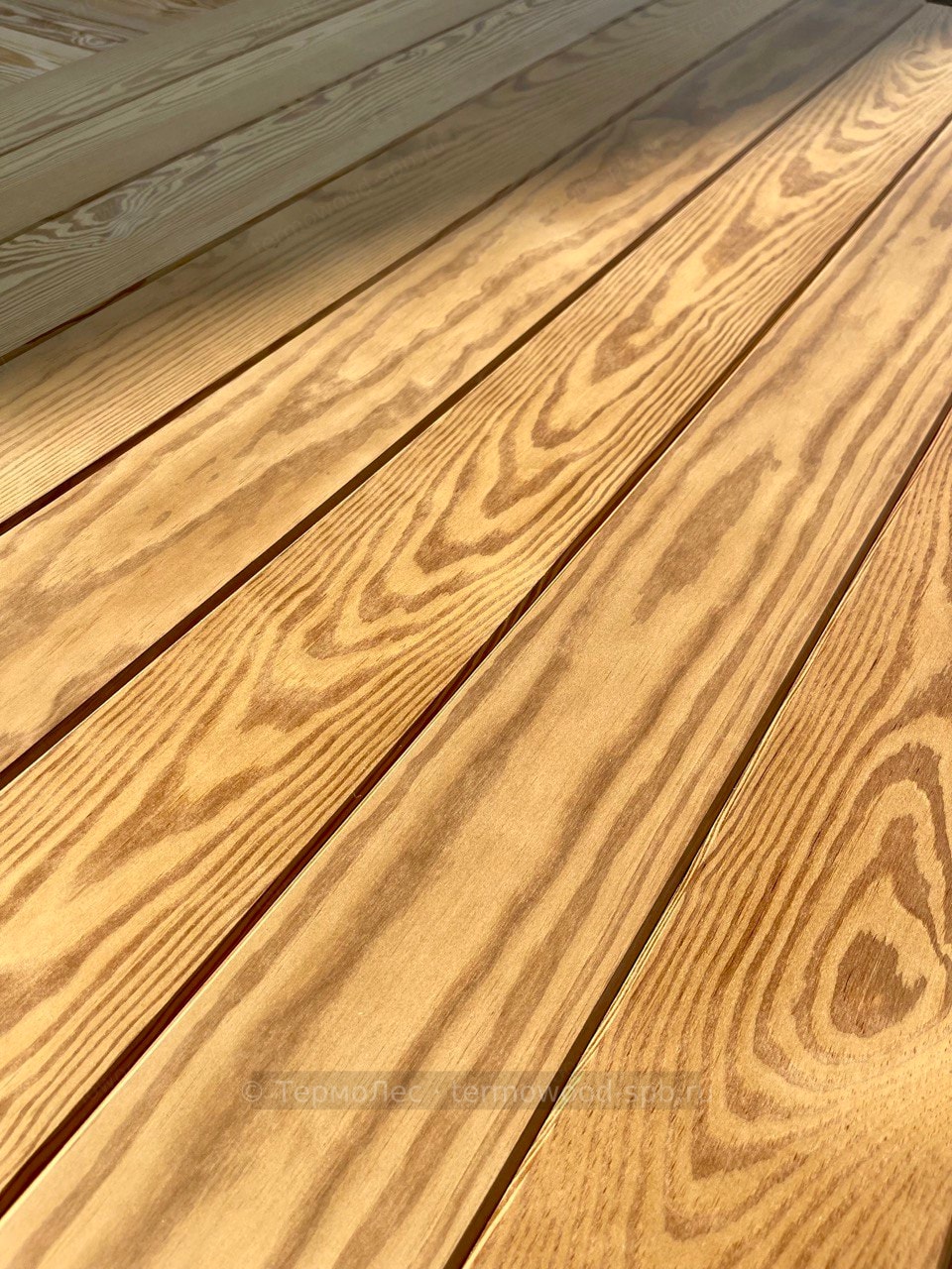 Террасная доска из термососны