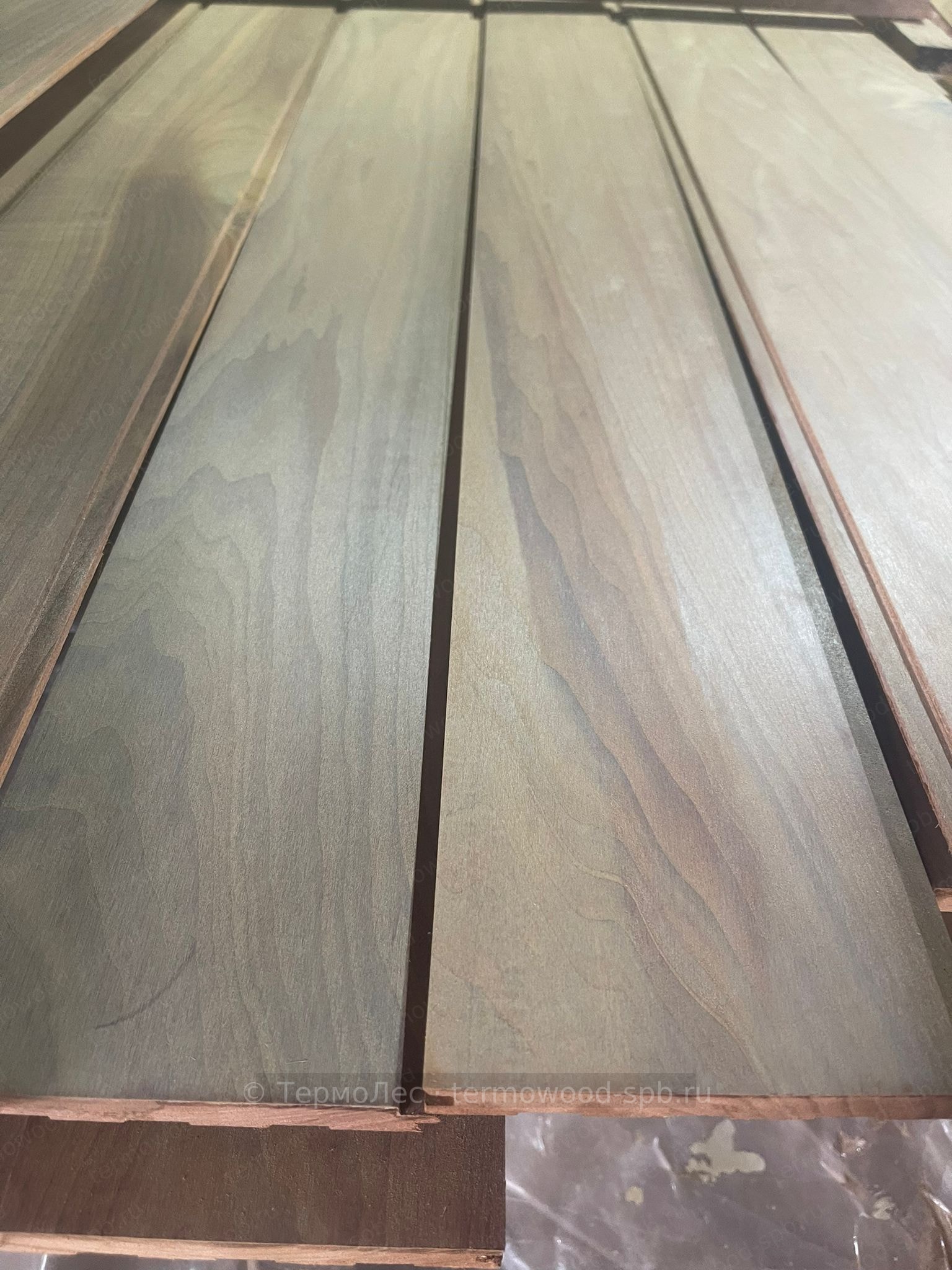 Вагонка STS из термоосины/ольхи, 135 мм