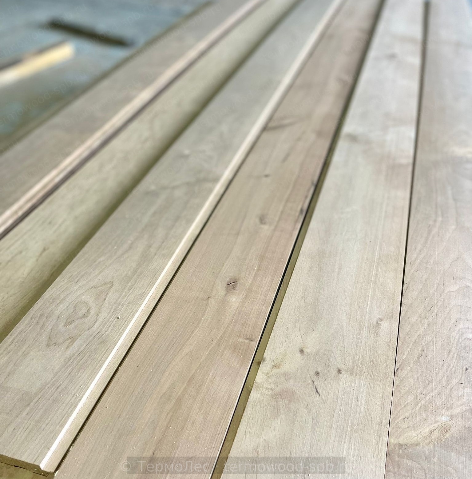 Вагонка STS из термоосины/ольхи, 135 мм